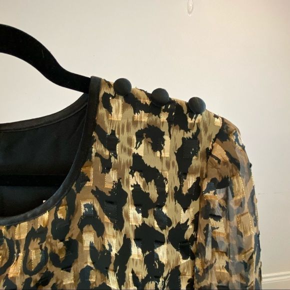 VTG Jeffery & Dara Cheetah Wide Leg 8 - Picture 8 of 10